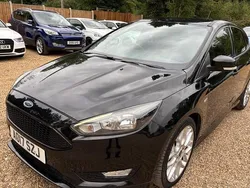 Black Used 2017 Ford Focus ST-Line Hatchback | £5,250 (Fair price)