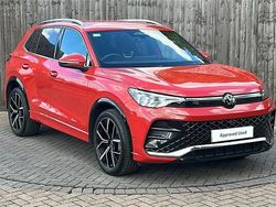 Red Used 2025 VW Tiguan R-line SUV | £33,699 (Fair price)