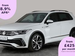 White Used 2022 VW Tiguan R-line SUV | £26,978 (Fair price)