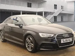 Black Used 2016 Audi A3 S-Line Sedan | £10,390 (Fair price)