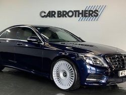 Blue Used 2015 Mercedes S350 AMG line Sedan | £16,495 (Fair price)