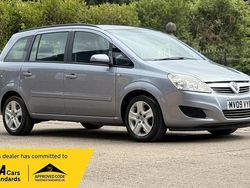 Silver Used 2009 Vauxhall Zafira MPV | £1,790 (A bit pricey)