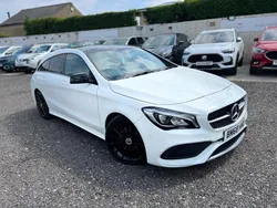 White Used 2019 Mercedes CLA220 AMG line Sedan | £14,490