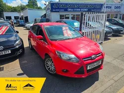 Red Used 2014 Ford Focus Zetec Hatchback | £3,500 (Fair price)