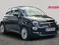 Black Used 2022 Fiat 500 Dolcevita Hatchback | £10,995 (Fair price)