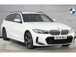 Alpine white Used 2024 BMW 330e M Sport Estate | £34,995 (Super price)