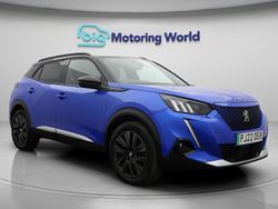 Blue Used 2022 Peugeot e-2008 Premium SUV | £14,500 (Fair price)