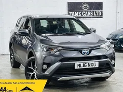Grey Used 2016 Toyota RAV4 Hybrid SUV | £10,000 (Expensive)