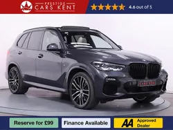 Grey Used 2021 BMW X5 M Sport SUV | £46,840 (Fair price)