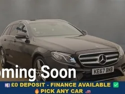 Black Used 2018 Mercedes E220 AMG line Estate | £13,299 (Super price)