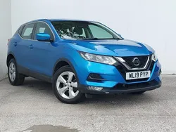 Blue Used 2019 Nissan Qashqai Acenta Premium SUV | £10,498 (Fair price)