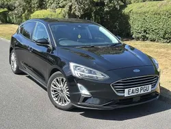 Black Used 2019 Ford Focus Titanium X Hatchback | £7,990 (Good price)