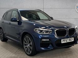 Blue Used 2017 BMW X3 M Sport SUV | £26,950