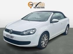 White Used 2013 VW Golf Cabriolet SE Cabriolet | £4,495 (Fair price)