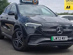 Used 2022 Mercedes EQA250 AMG line SUV | £22,495 (Fair price)