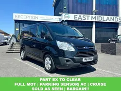 Black Used 2015 Ford Transit Custom Limited Van | £6,350 (Good price)