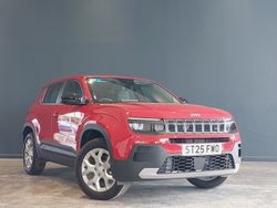 Solid ruby New 2025 Jeep Avenger Altitude SUV | £22,998 (Good price)