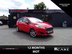 Red Used 2014 Ford Fiesta Zetec Hatchback | £3,795 (Fair price)