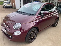 Burgundy Used 2018 Fiat 500 Collezione Hatchback | £7,991 (Fair price)