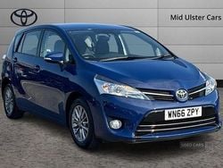 Blue Used 2016 Toyota Verso MPV | £9,995 (A bit pricey)