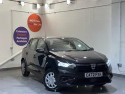 Black Used 2022 Dacia Sandero Essentiel Hatchback | £8,999 (Fair price)