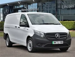 Solid arctic white Used 2022 Mercedes e-Vito Progressive MPV | £16,794 (A bit pricey)