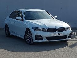 White Used 2021 BMW 330e M Sport Sedan | £23,998 (Fair price)
