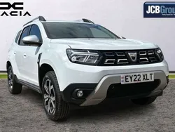 White Used 2022 Dacia Duster Prestige SUV | £14,795 (Fair price)