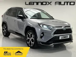 Silver Used 2021 Toyota RAV4 Hybrid SUV | £22,990 (Fair price)