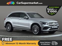 Silver Used 2019 Mercedes GLC300 AMG Line Premium Estate | £23,897 (Good price)
