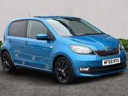 Crystal blue metallic Used 2018 Skoda Citigo Colour Edition Hatchback | £7,771 (Fair price)