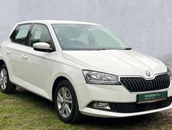 White Used 2018 Skoda Fabia SE Hatchback | £7,590 (Fair price)