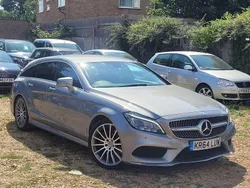 Silver Used 2015 Mercedes CLS350 Shooting Brake AMG line Estate | £9,499