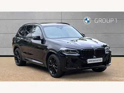 Black Used 2022 BMW X3 M Sport SUV | £41,995 (Fair price)