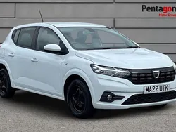 White Used 2022 Dacia Sandero Comfort Hatchback | £9,295 (Good price)