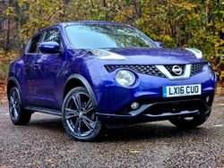 Blue Used 2016 Nissan Juke Tekna SUV | £2,995 (Fair price)