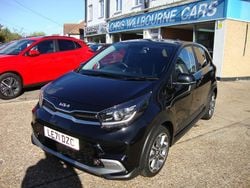 Midnight black metallic Used 2022 Kia Picanto X-Line Hatchback | £13,495