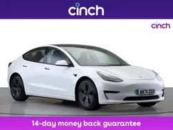 White Used 2021 Tesla Model 3 Long Range Sedan | £19,699 (Fair price)