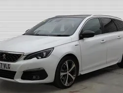 White Used 2018 Peugeot 308 GT-line Estate | £7,250 (Fair price)