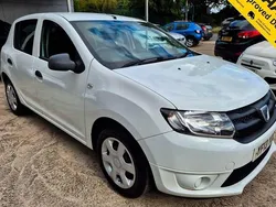 White Used 2013 Dacia Sandero Ambiance Hatchback | £1,990 (Fair price)