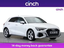 White Used 2020 Audi A3 S-Line Hatchback | £18,889 (Fair price)
