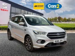 Silver Used 2018 Ford Kuga ST-Line SUV | £10,289 (Good price)