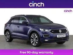 Blue Used 2020 VW T-Roc R-line SUV | £21,049 (Fair price)