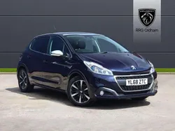 Blue Used 2019 Peugeot 208 S Hatchback | £9,595 (Fair price)
