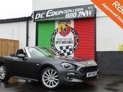 Grey Used 2017 Fiat 124 Lusso Plus Cabriolet | £14,750 (Fair price)