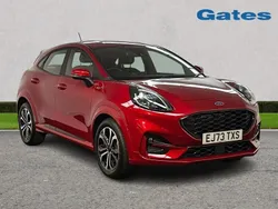 Red Used 2023 Ford Puma ST-Line Hatchback | £18,199 (A bit pricey)