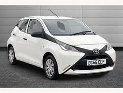 White Used 2016 Toyota Aygo Hatchback | £5,491 (Fair price)