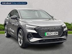 Grey Used 2025 Audi Q4 e-tron Black Edition SUV | £36,276 (Super price)