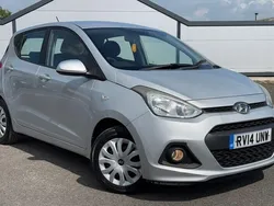 Silver Used 2014 Hyundai i10 SE Hatchback | £4,199 (Fair price)