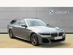Grey Used 2023 BMW 530e M Sport Estate | £29,995 (Good price)